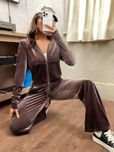 Zip Up Kangaroo Pocket Hoodie & Sweatpants